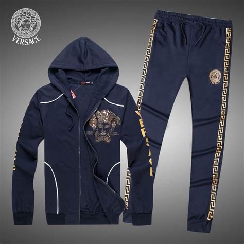 versace joggers mens|men's versace jogging suit.